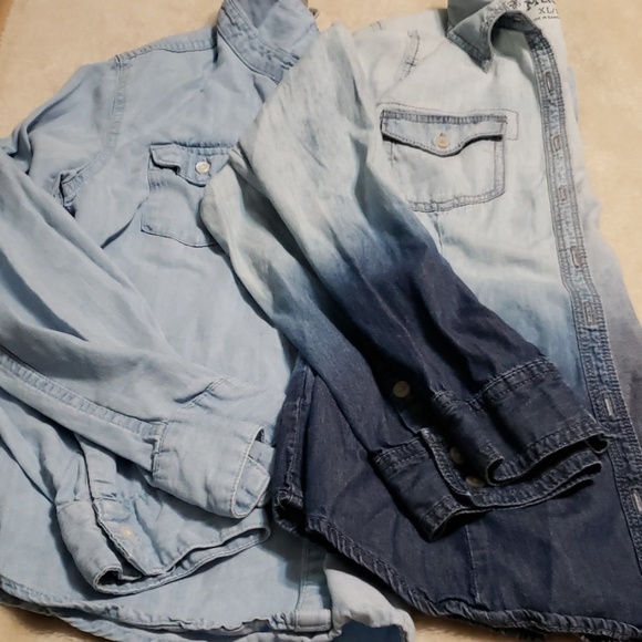 Girls button down shirts Back to School - Picture 3 of 4